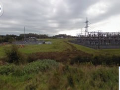 Field where Substation Expansion will be sited